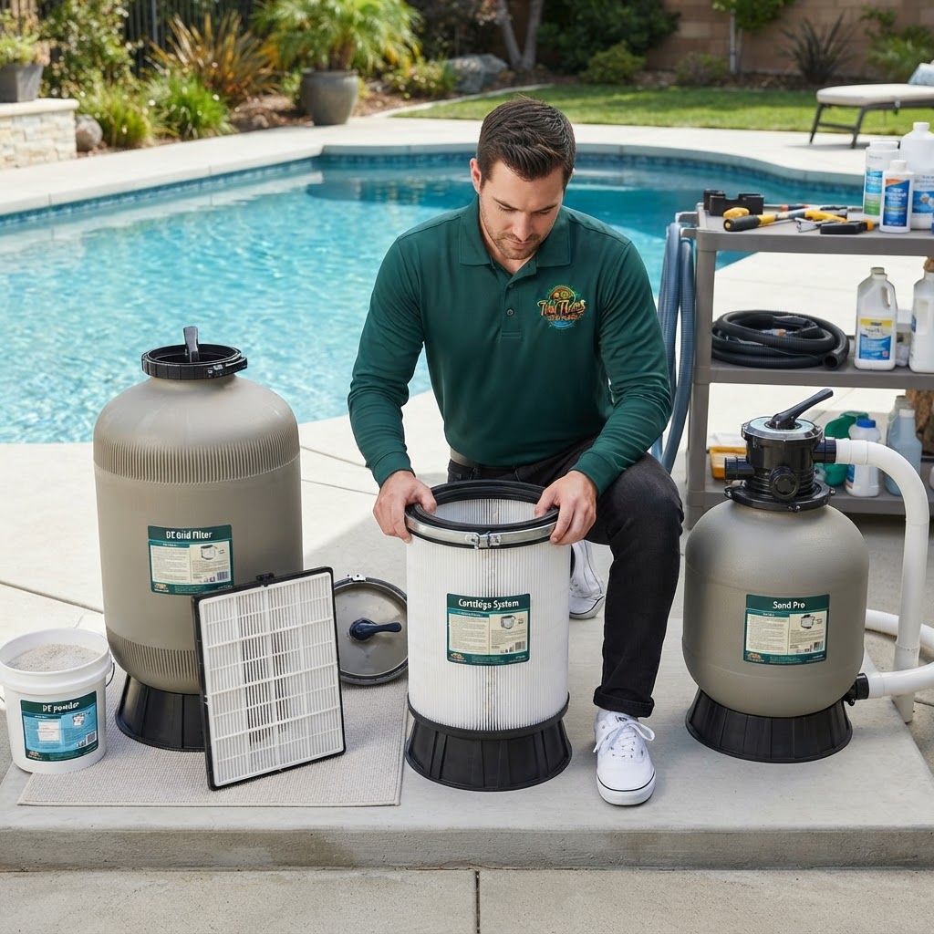 How to Clean a Pool Filter: The Ultimate Guide for DE, Cartridge, and Sand Filters
