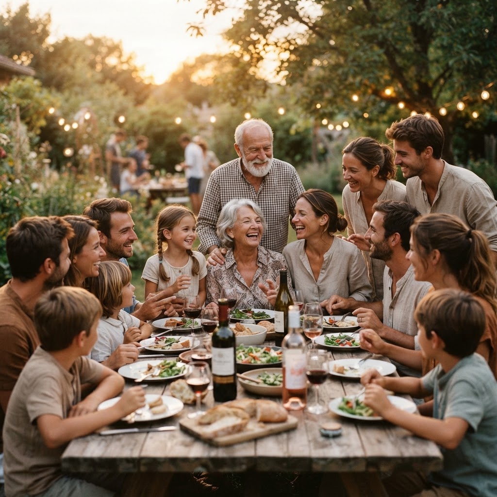 Retrouvailles familiales