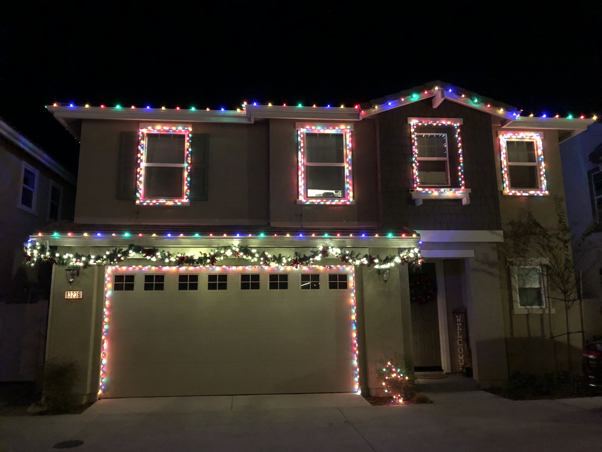 Multicolor with Garland