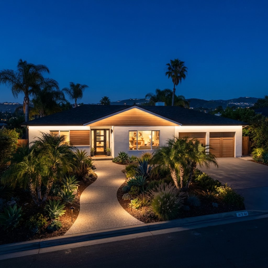 Permanent Eave Lighting