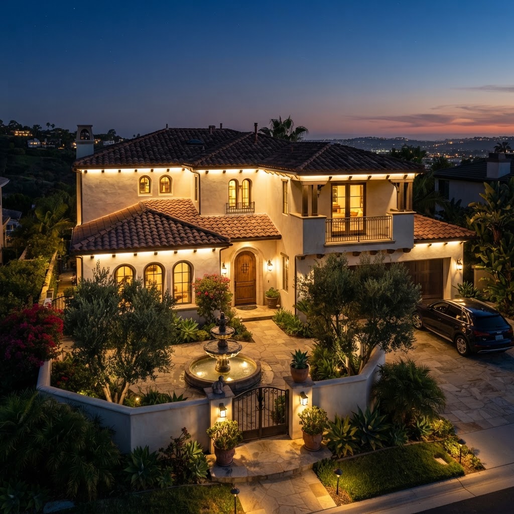 Permanent Eave Lighting