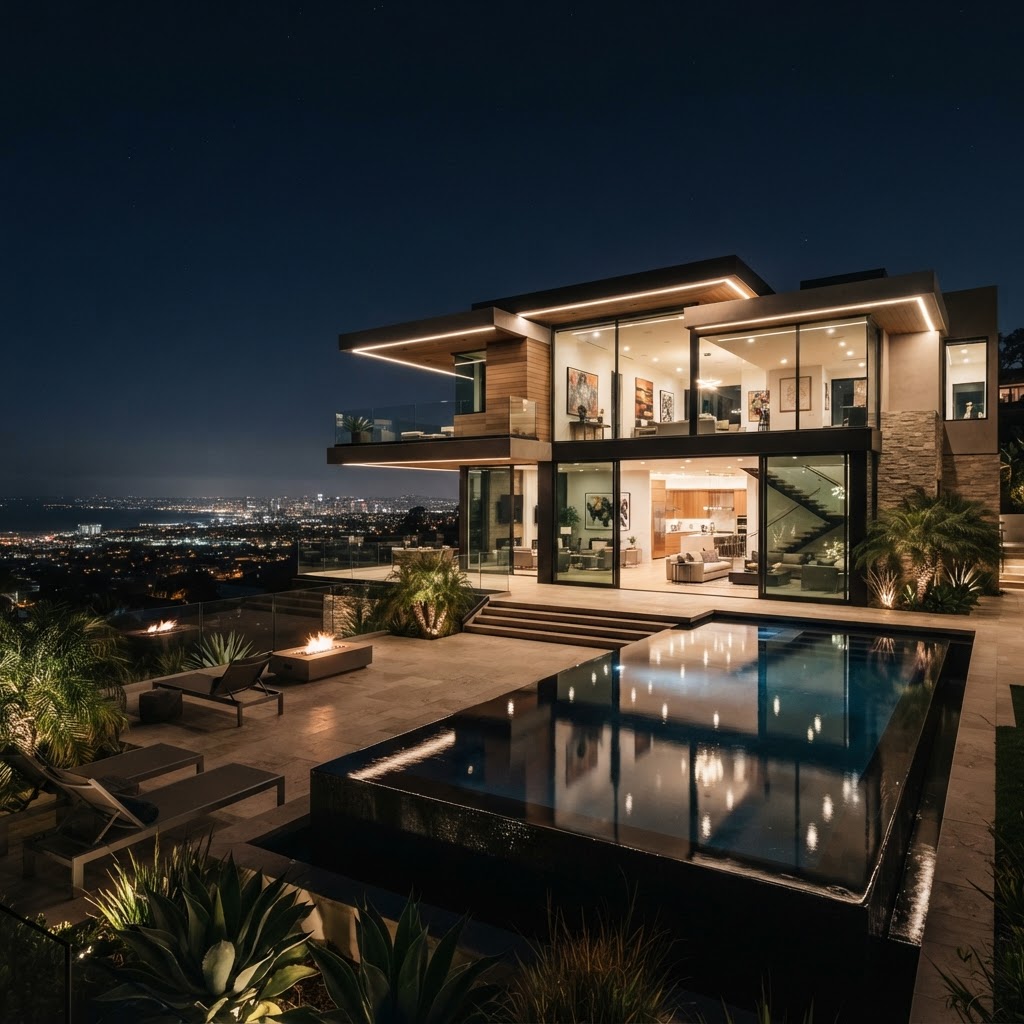 Permanent Eave Lighting