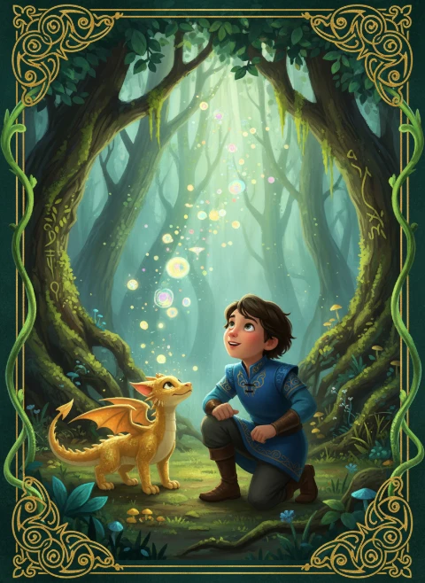 An Aventales personalized storybook cover