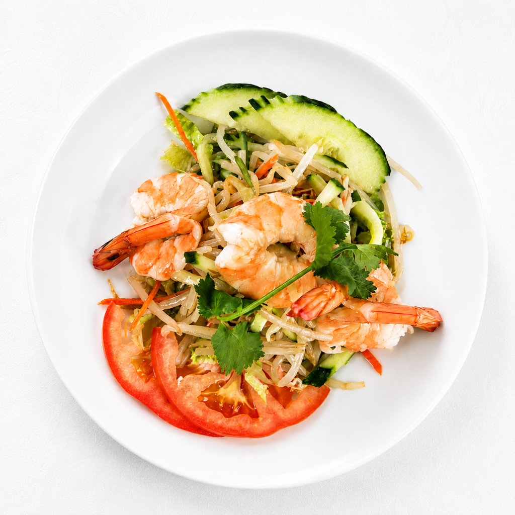 Salade de crevettes