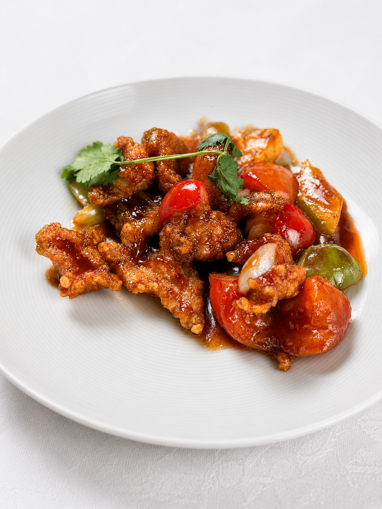 poulet sauce aigre-doux