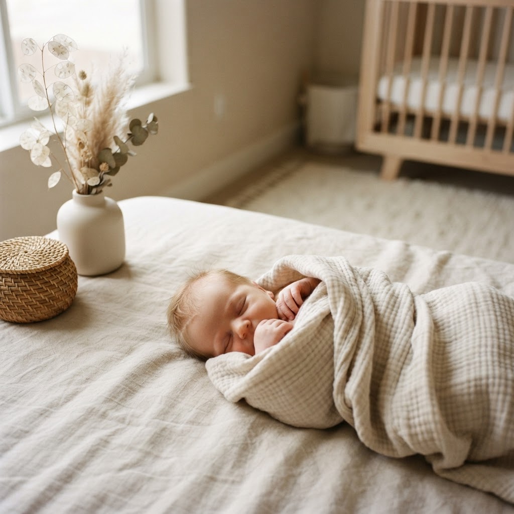Gentle swaddle for peaceful rest