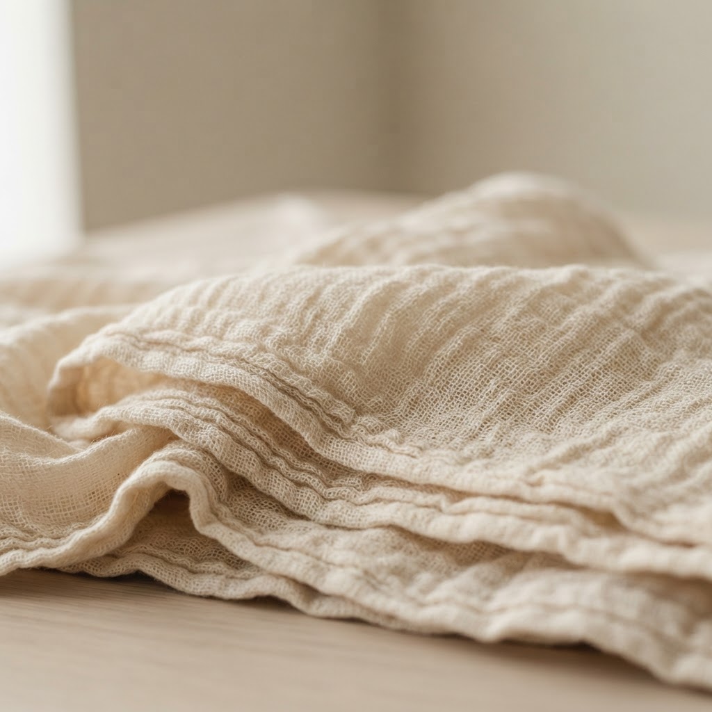 Open-weave breathable texture