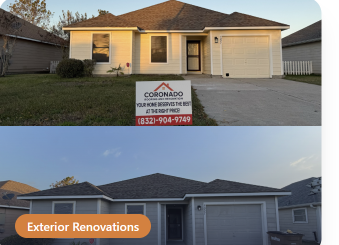 Exterior Renovations by Coronado Roofing
