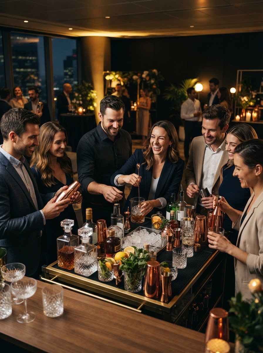 Why a Cocktail Masterclass is the Ultimate Team Building Activity