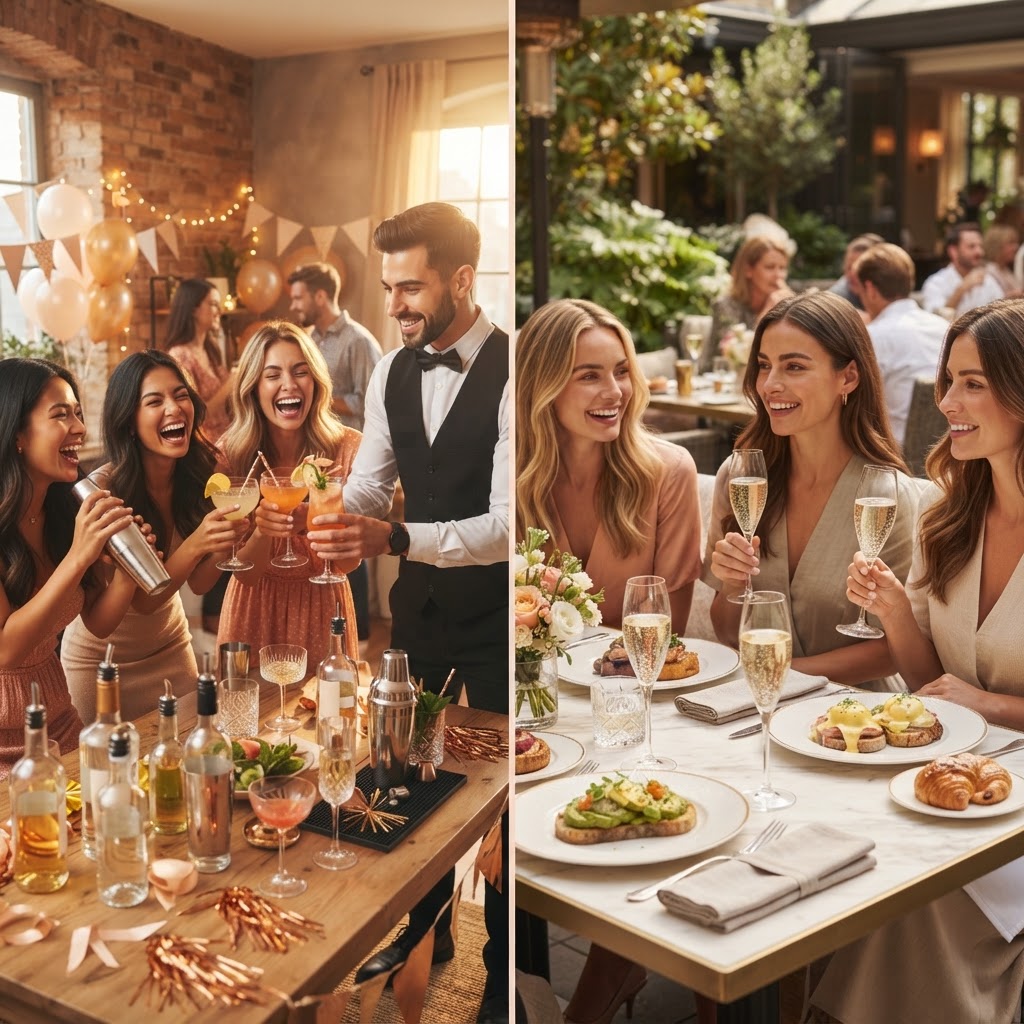 Cocktail Masterclass vs Bottomless Brunch: Which Suits Your Hen Party?