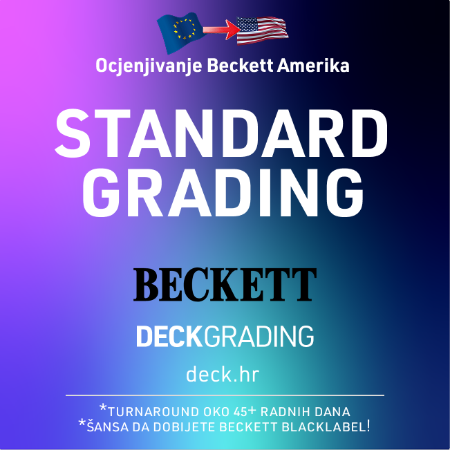 BGS Standard sa Subgrades - DECK Grading
