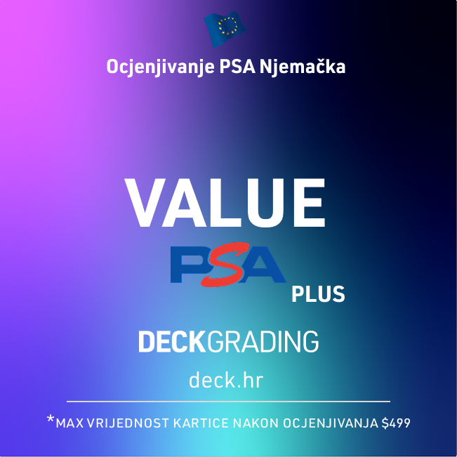 PSA Value PLUS - DECK Grading