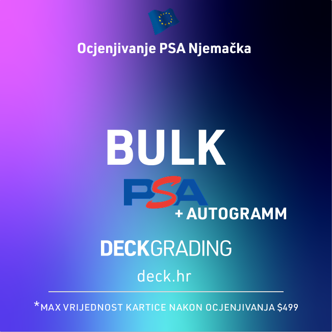 PSA Bulk + Autogram - DECK Grading
