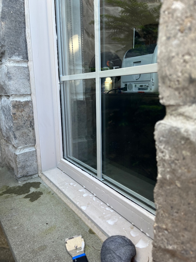Window cleaning — after