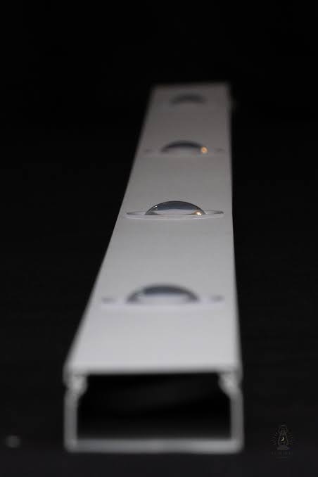 Low-profile track & lenses