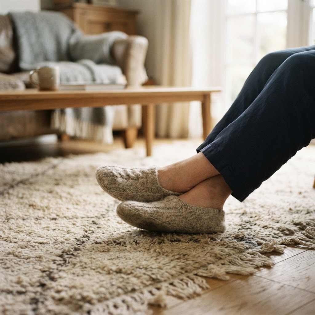 Comfortable, well-cared-for feet help seniors stay active and independent at home (placeholder image to replace)