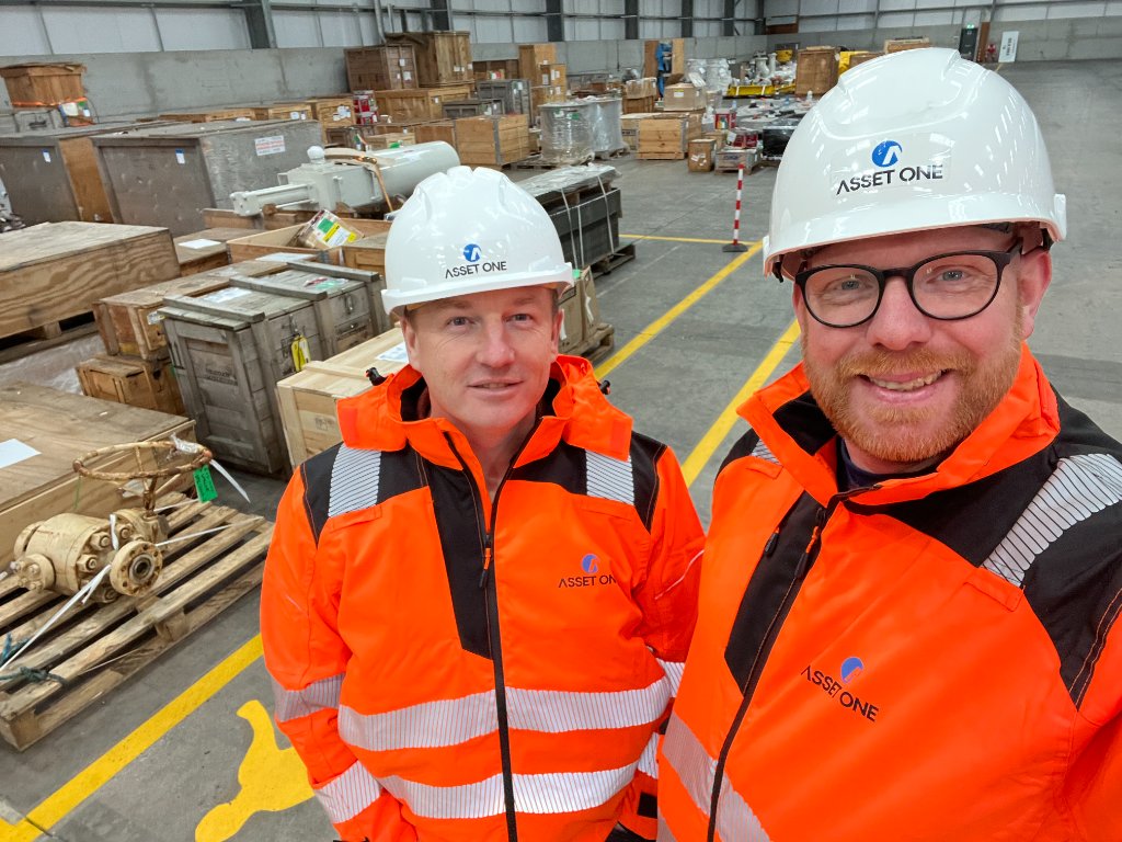 Asset One team on site