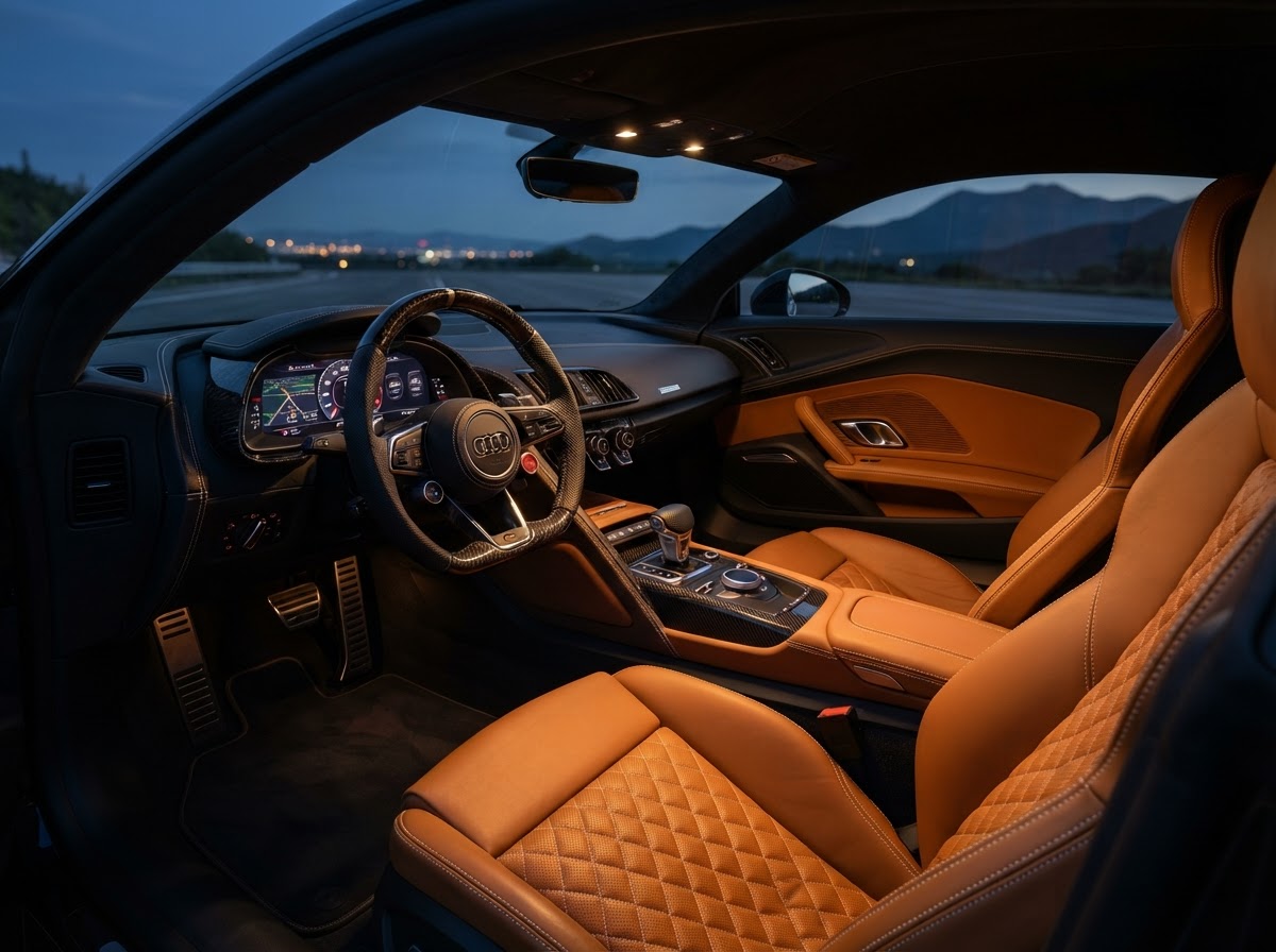 NSX interior cockpit