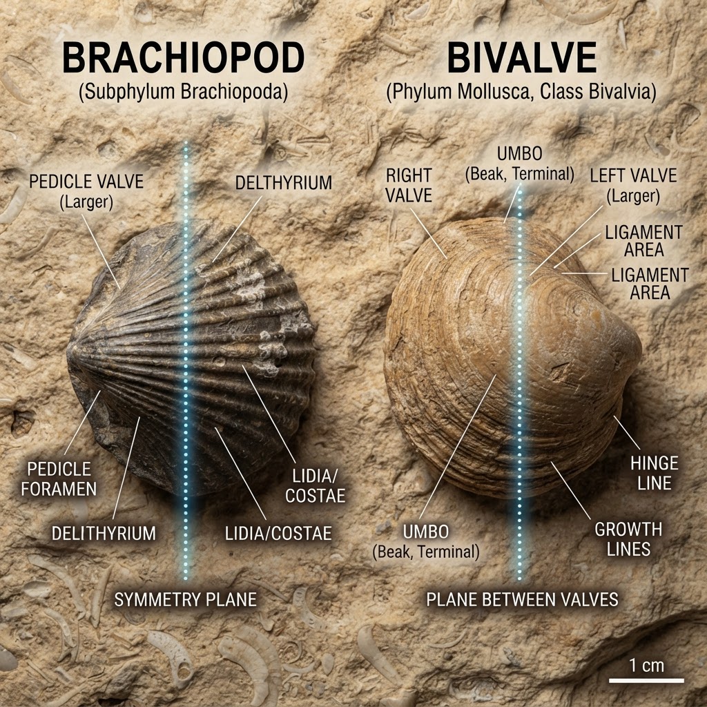 Brachiopods vs Bivalves: Telling Ancient Shells Apart