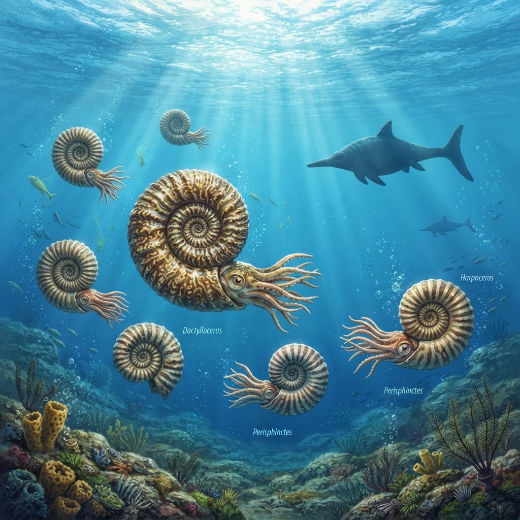 Ammonites: Unlocking the Secrets of Ancient Oceans
