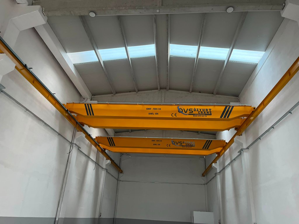 10 Ton Gezer Vinç — FEM 2M Sınıfı