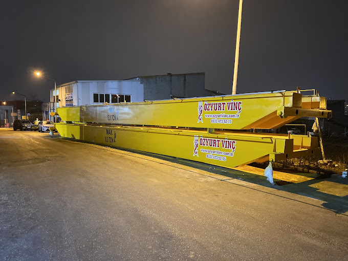 Özyurt Vinç — 6.3 Ton Gezer Vinç İmalatı