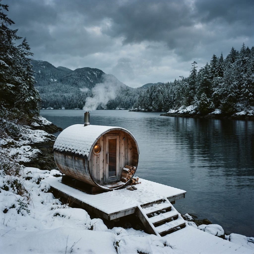 Sauna Nights in the Snow at Pickering Passage House