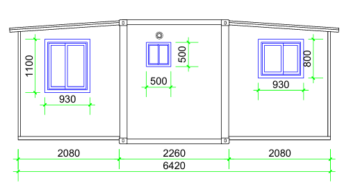 Rear Elevation