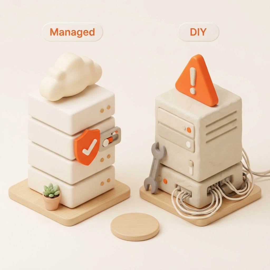Managed Web Hosting vs DIY