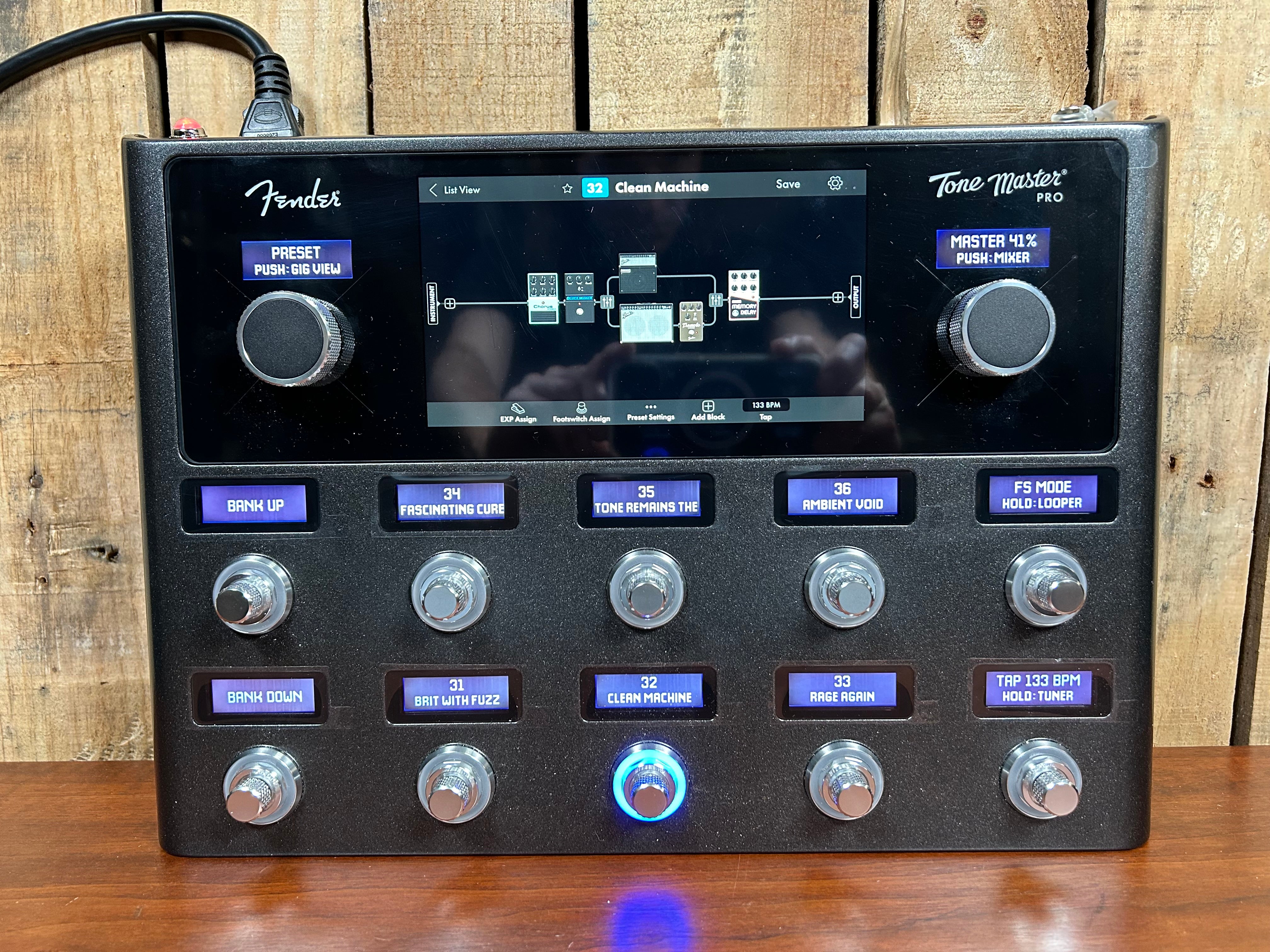 Fender TONE MASTER PRO Multi Effects Guitar Workstation