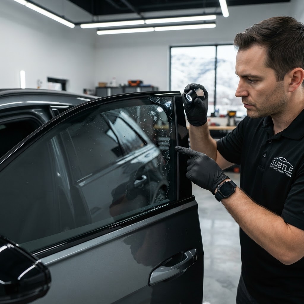 How to Spot a Bad Tint Installer Before You Book (Utah County Red Flags)