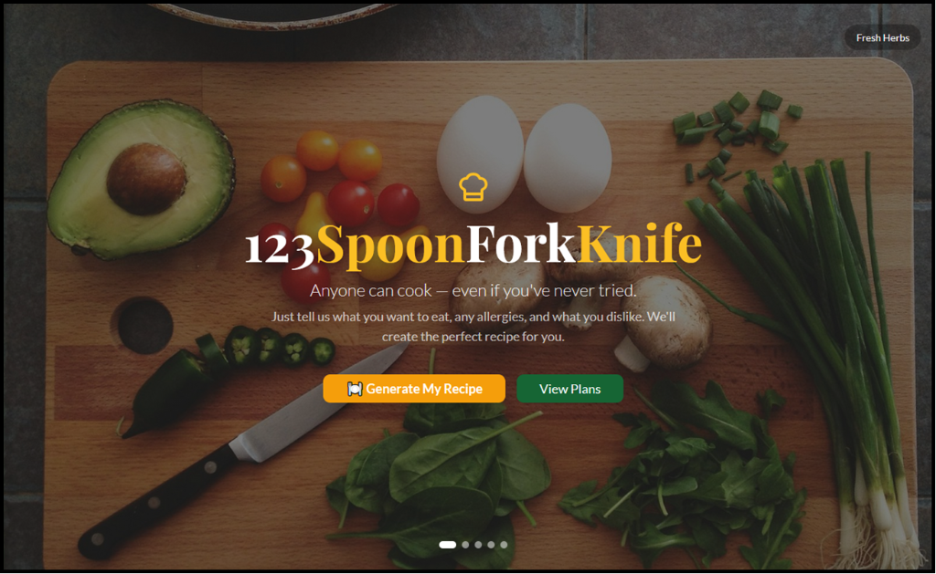 123 Spoon Fork Knife