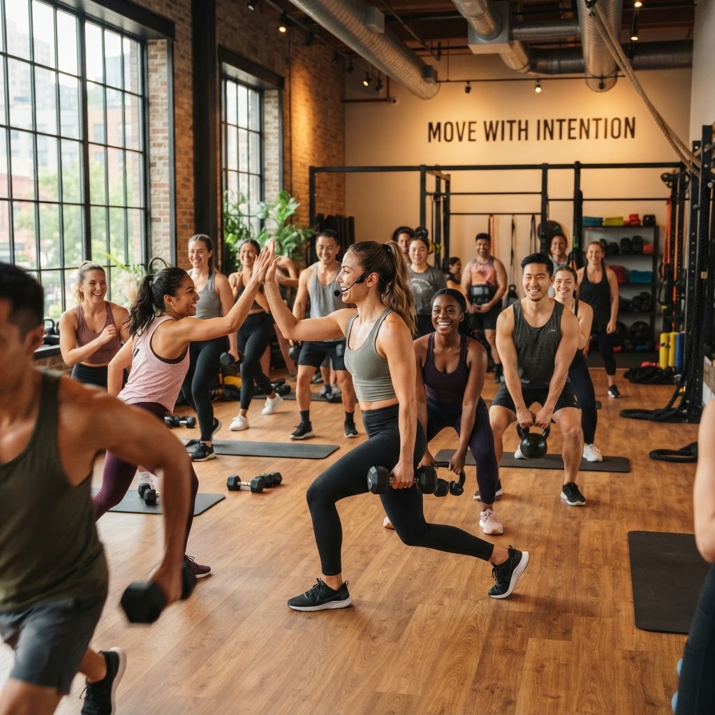 Branded social media content for social media automation for fitness and wellness businesses