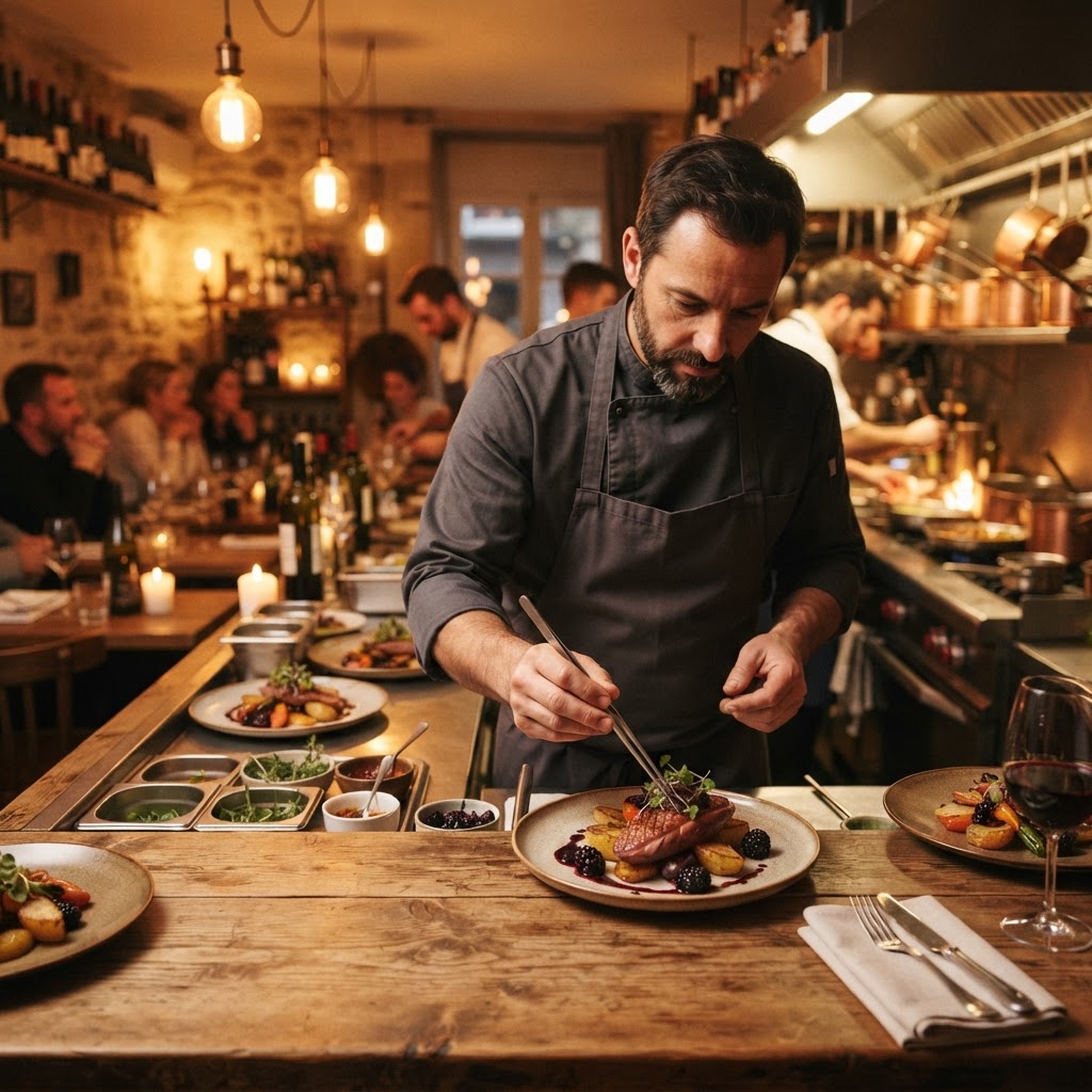 Branded social media content for social media automation for restaurants