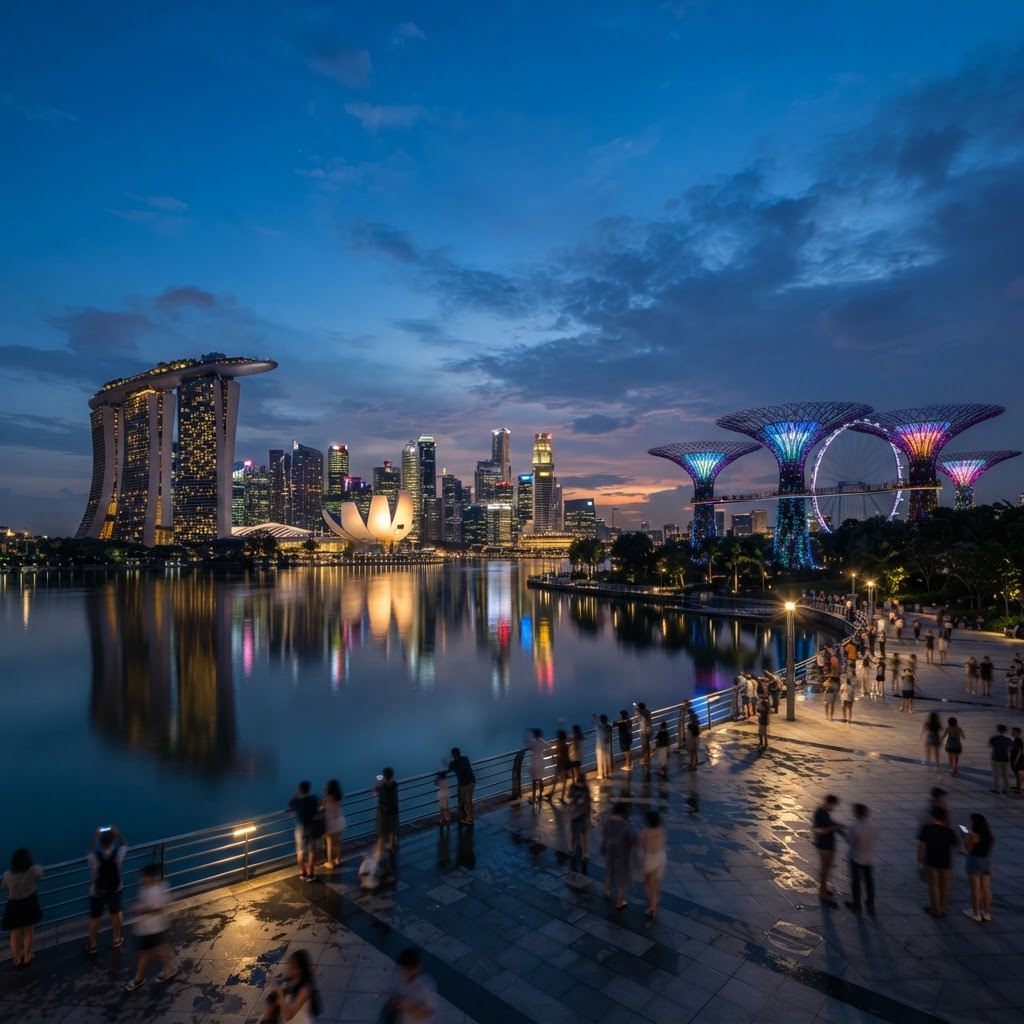 Singapore skyline