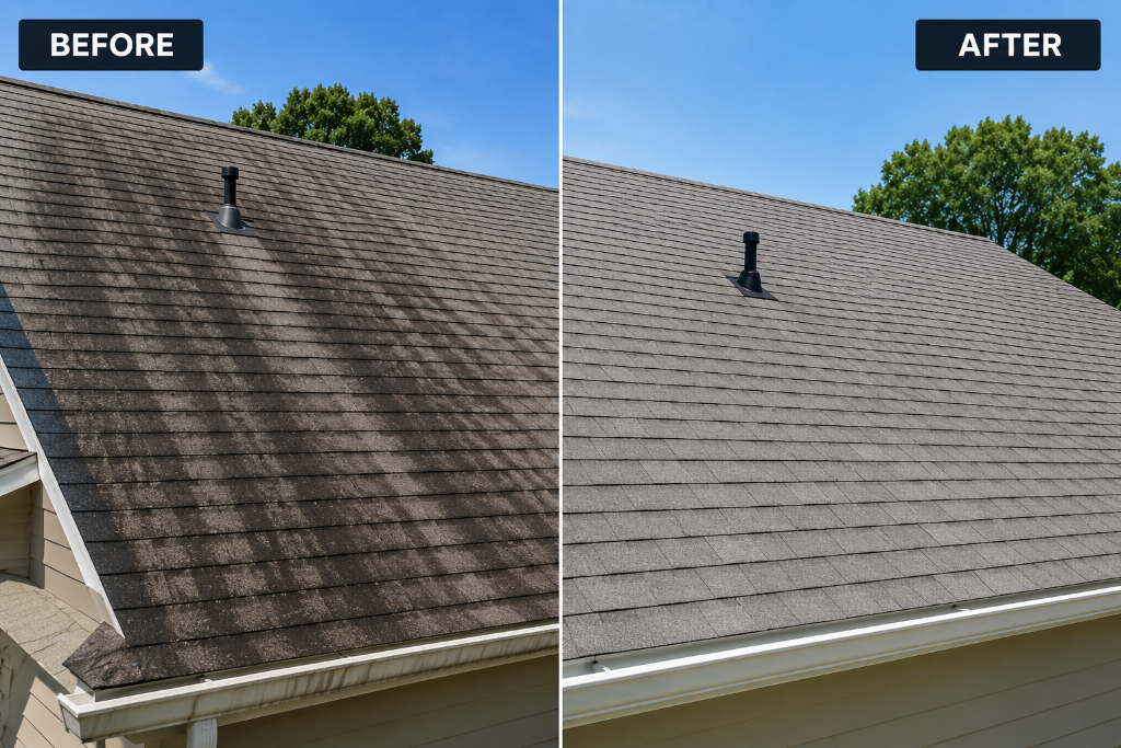 Roof Stains Explained: What Those Black Lines Really Are