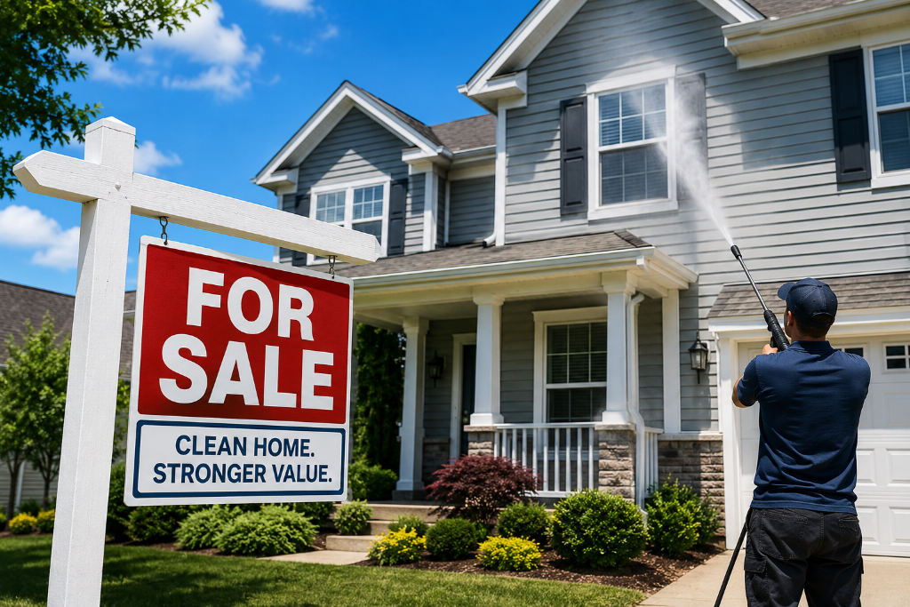 Preparing Your Home for Sale? Don't Skip Pressure Washing