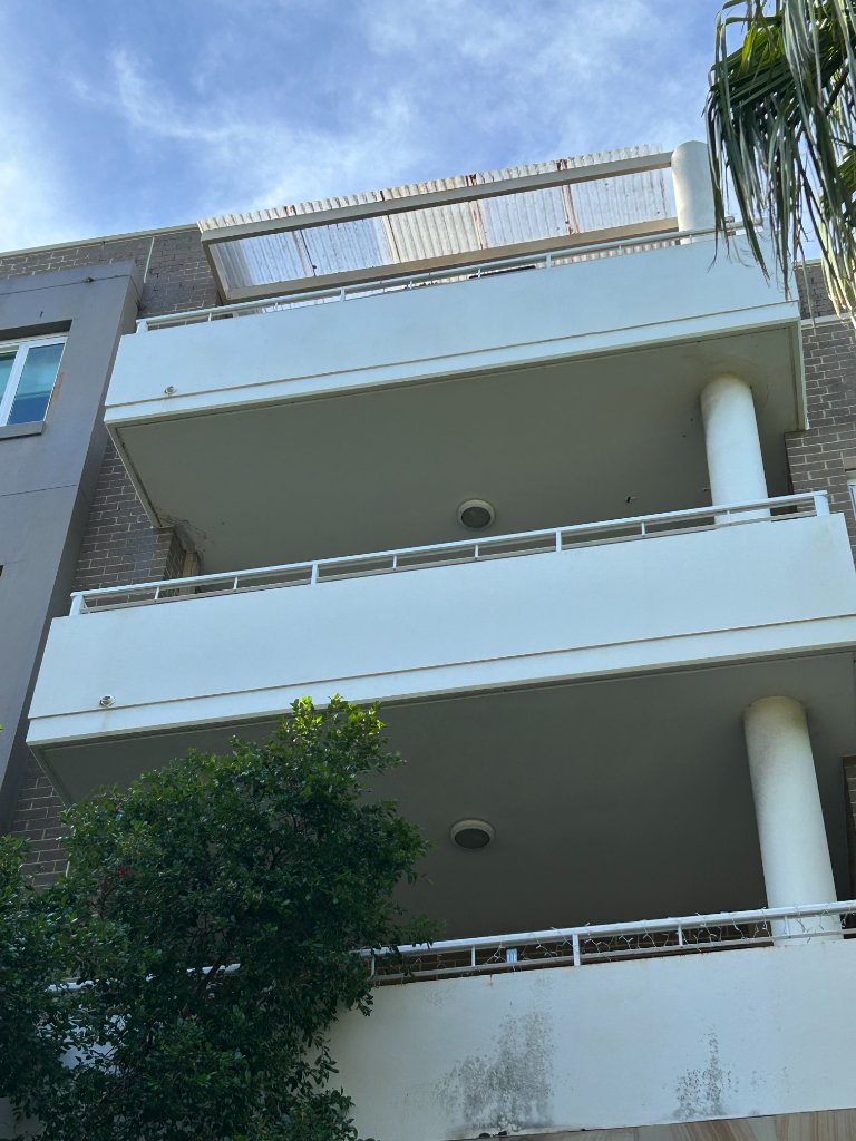 After cleaning: Building Wash — North Manly