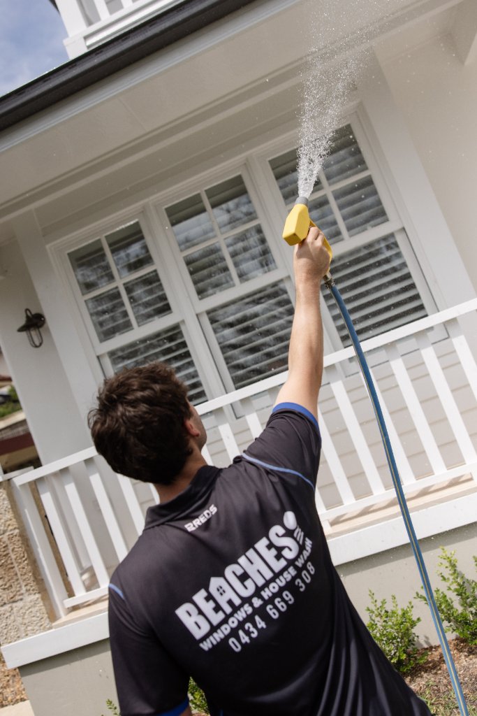 Soft washing on Northern Beaches