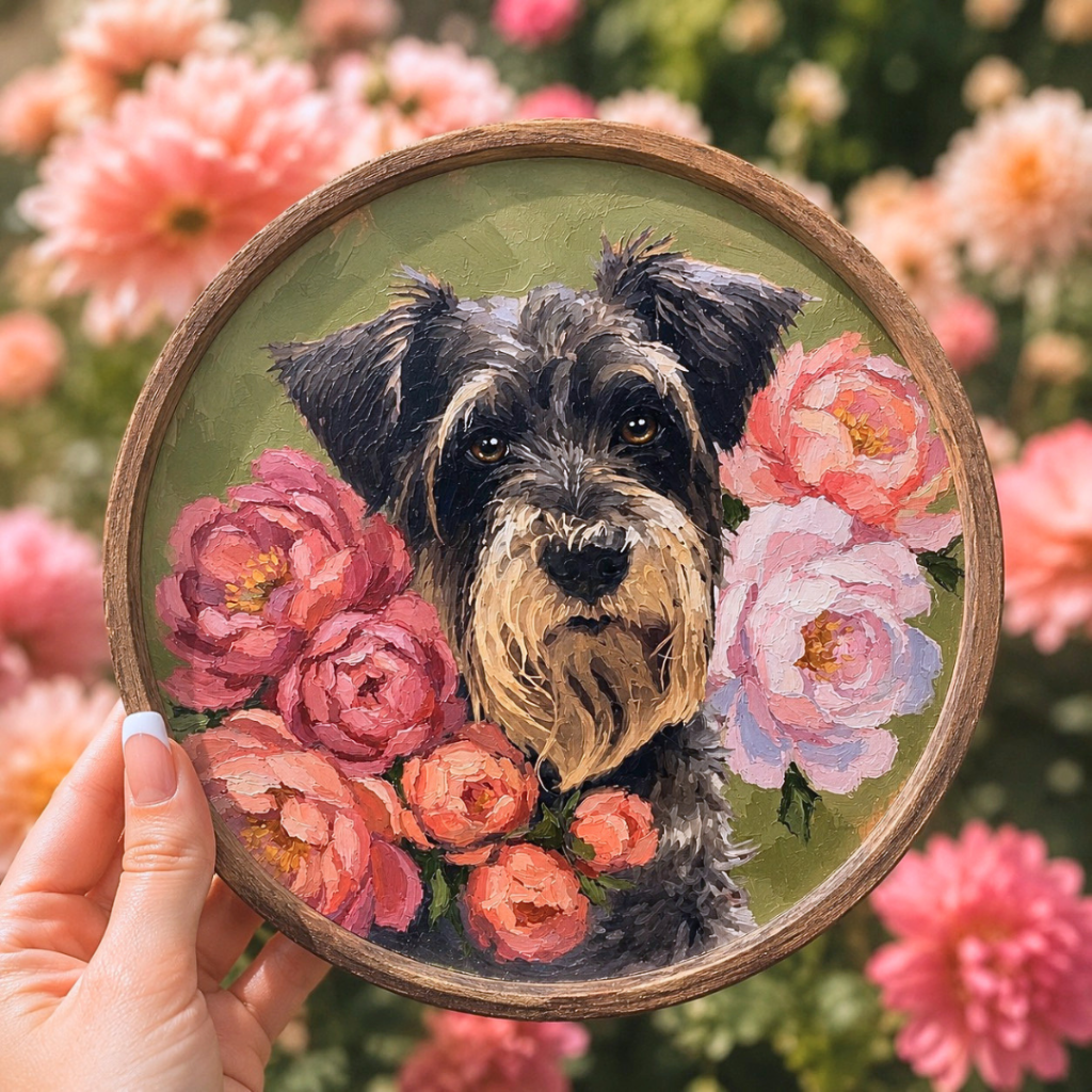 Floral Impasto