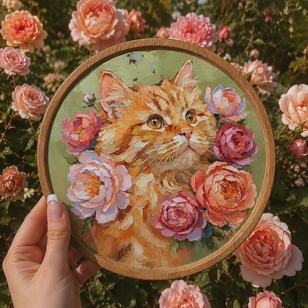 Floral Impasto