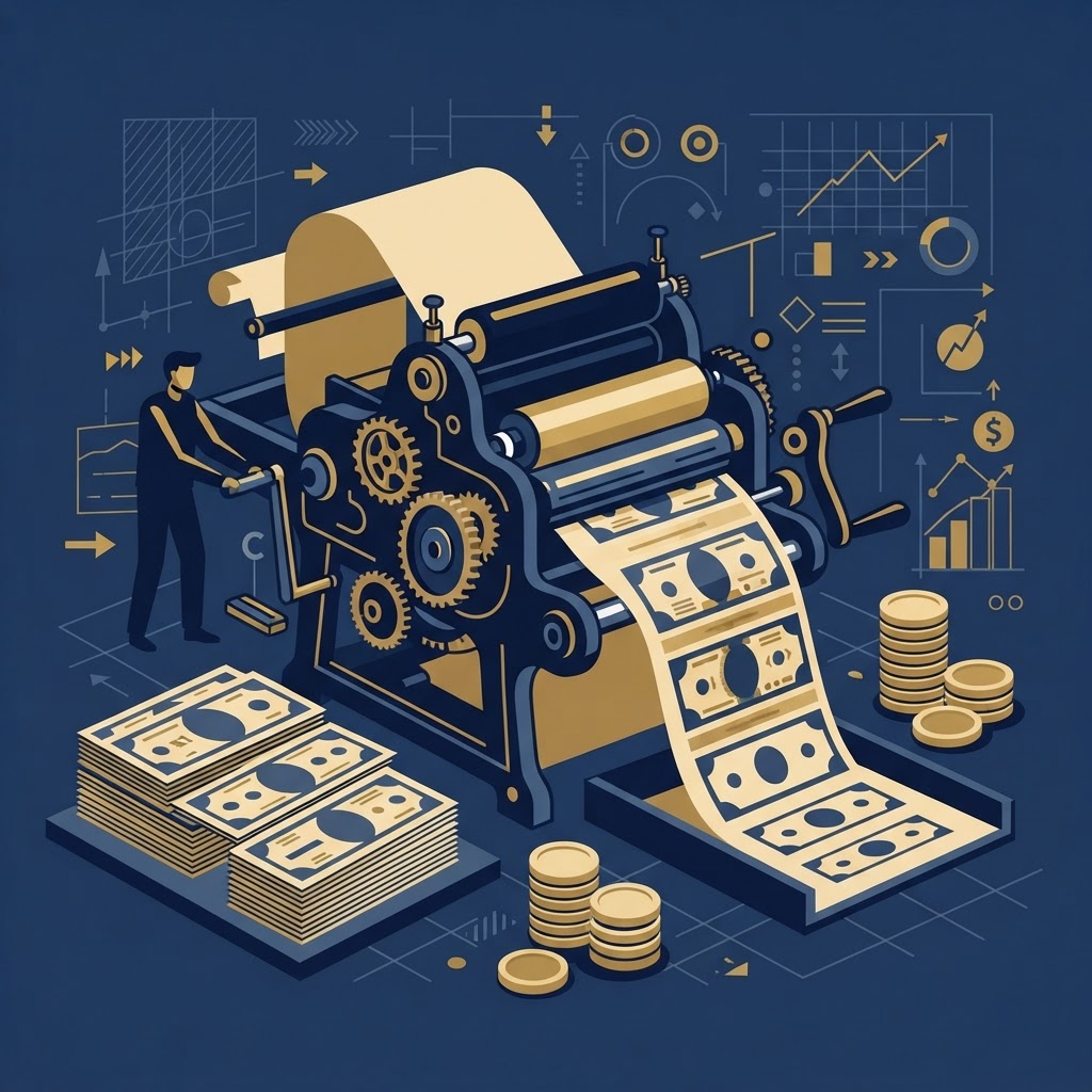 If governments can print money, why do they borrow?