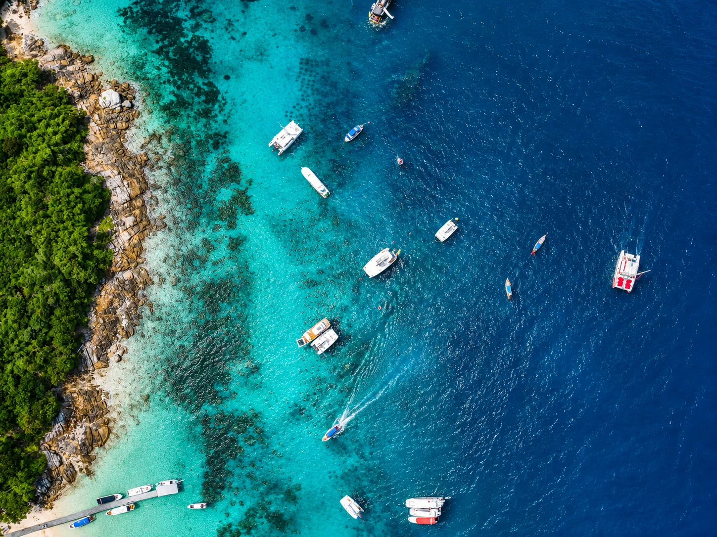 Catamaran Excursion to Koh Racha, Coral Island & Koh Lone 4