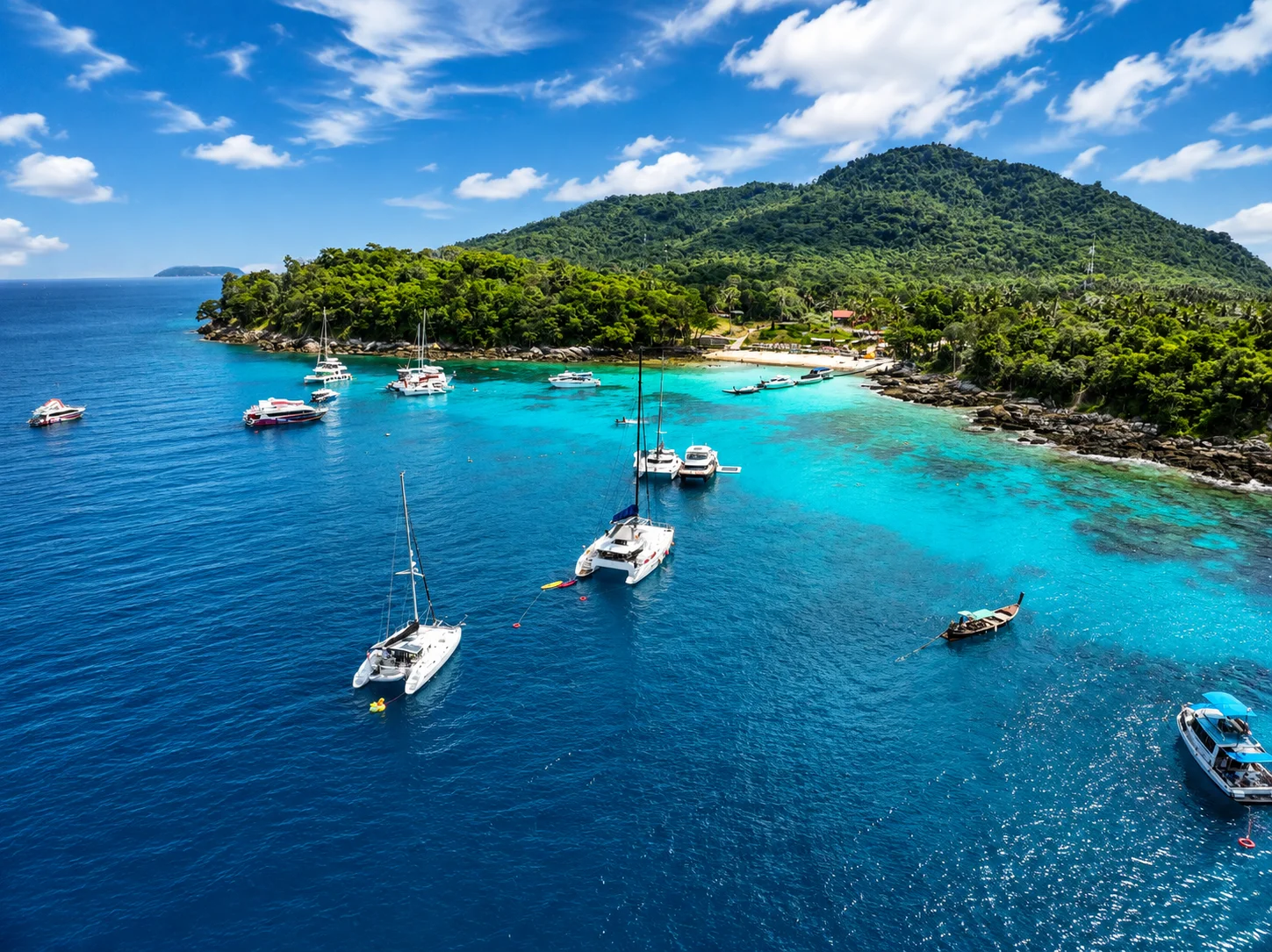 Catamaran Excursion to Koh Racha, Coral Island & Koh Lone 3