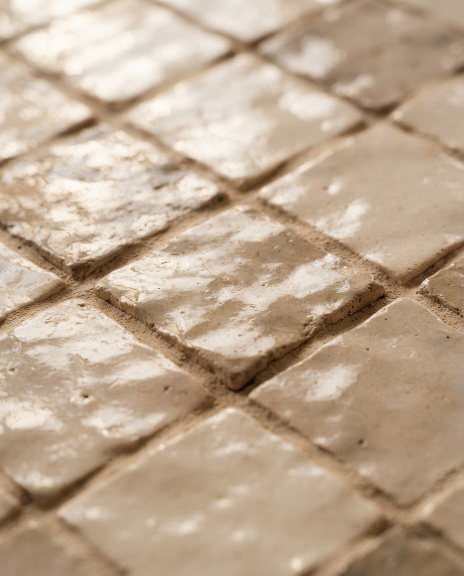 Zellige Sand — Glazed Ceramic