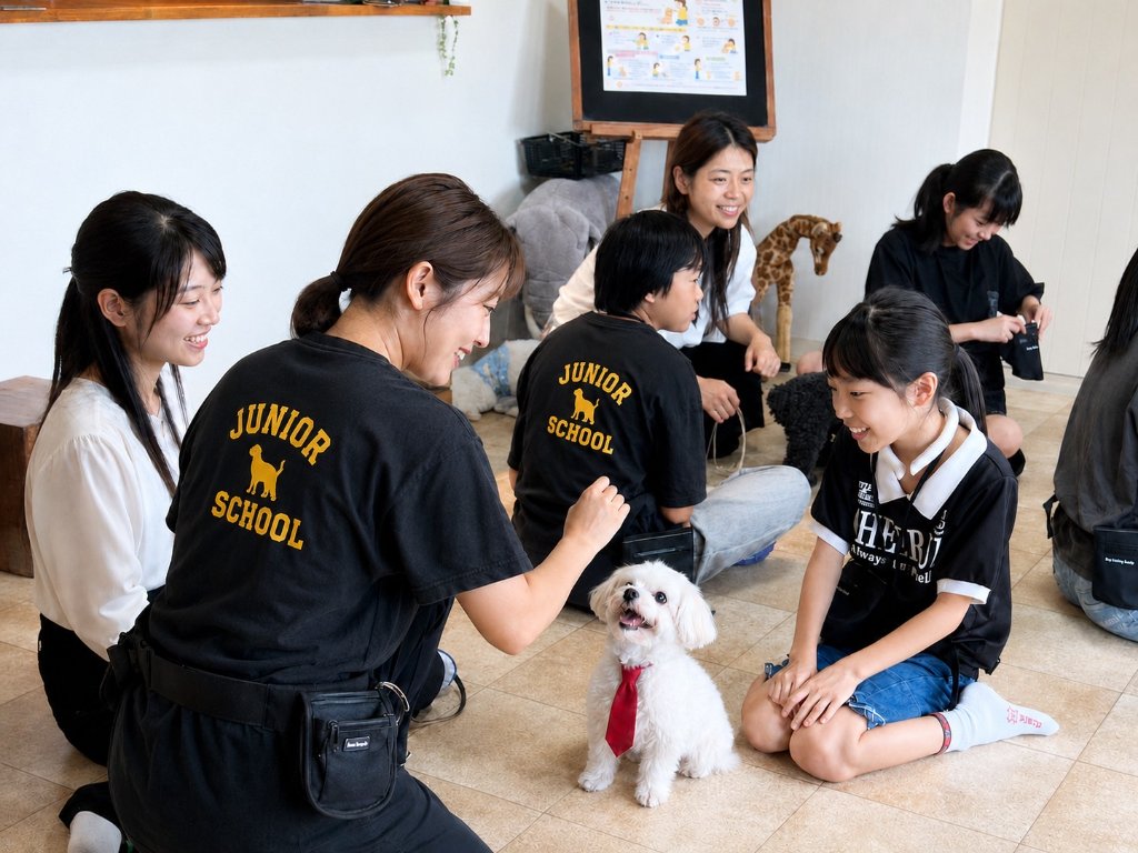 講師が子どもたちを見守りながらレッスンする様子