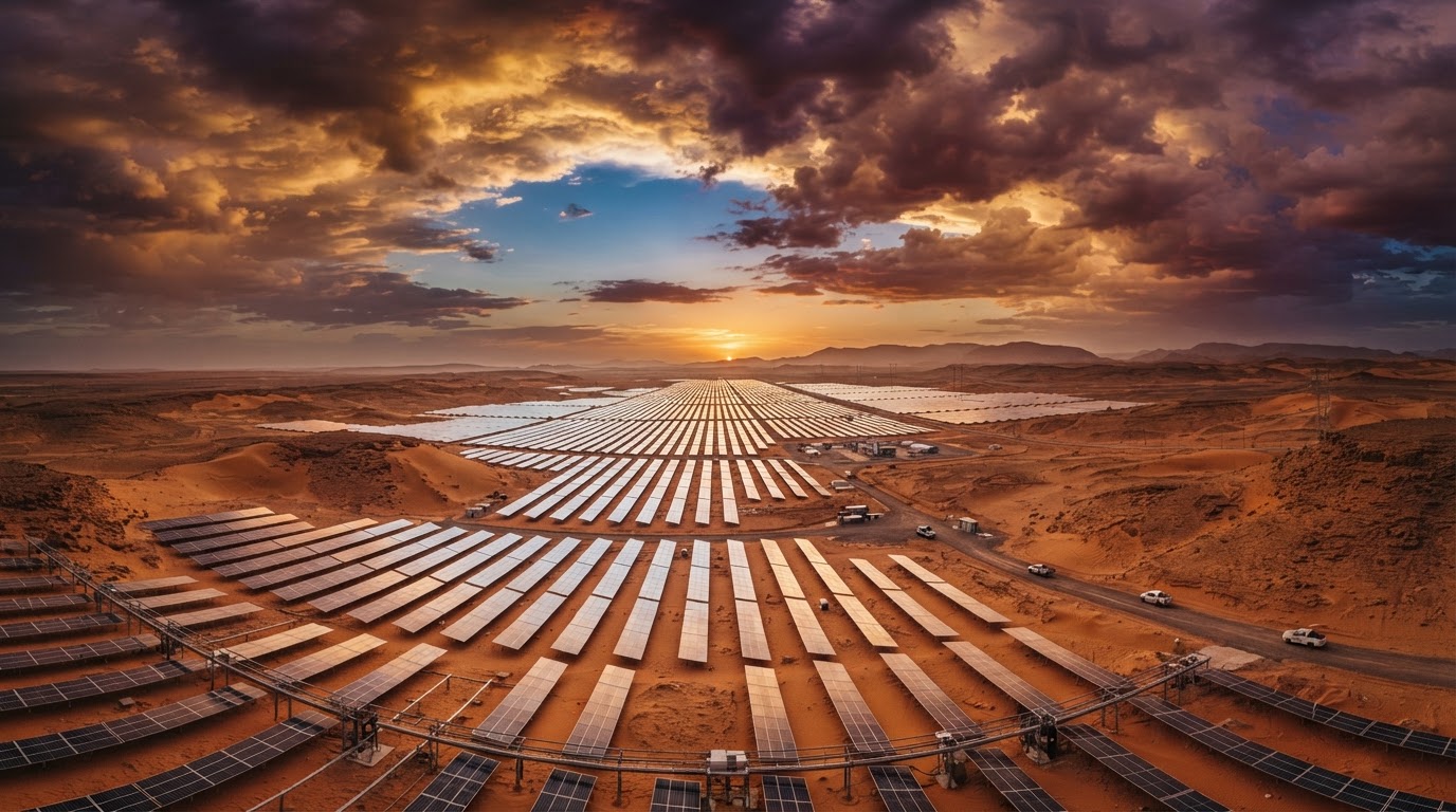 Sahara Solar Megaproject Begins Power Generation