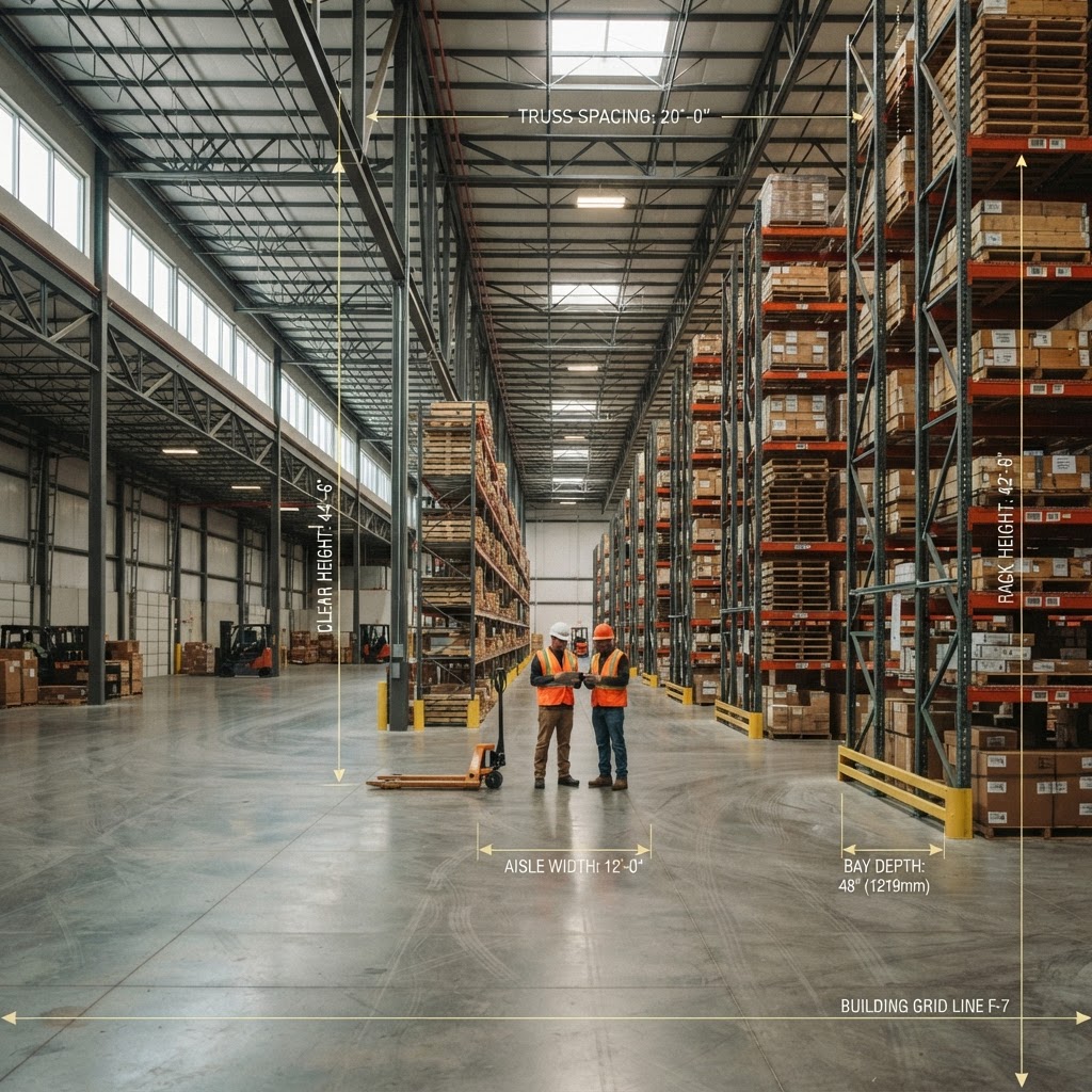 Industrial facility interior