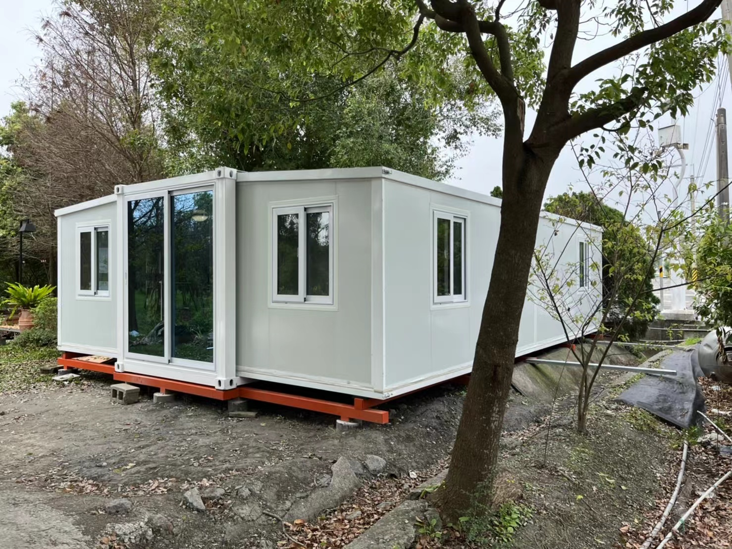 Completed Vista Duo project — exterior