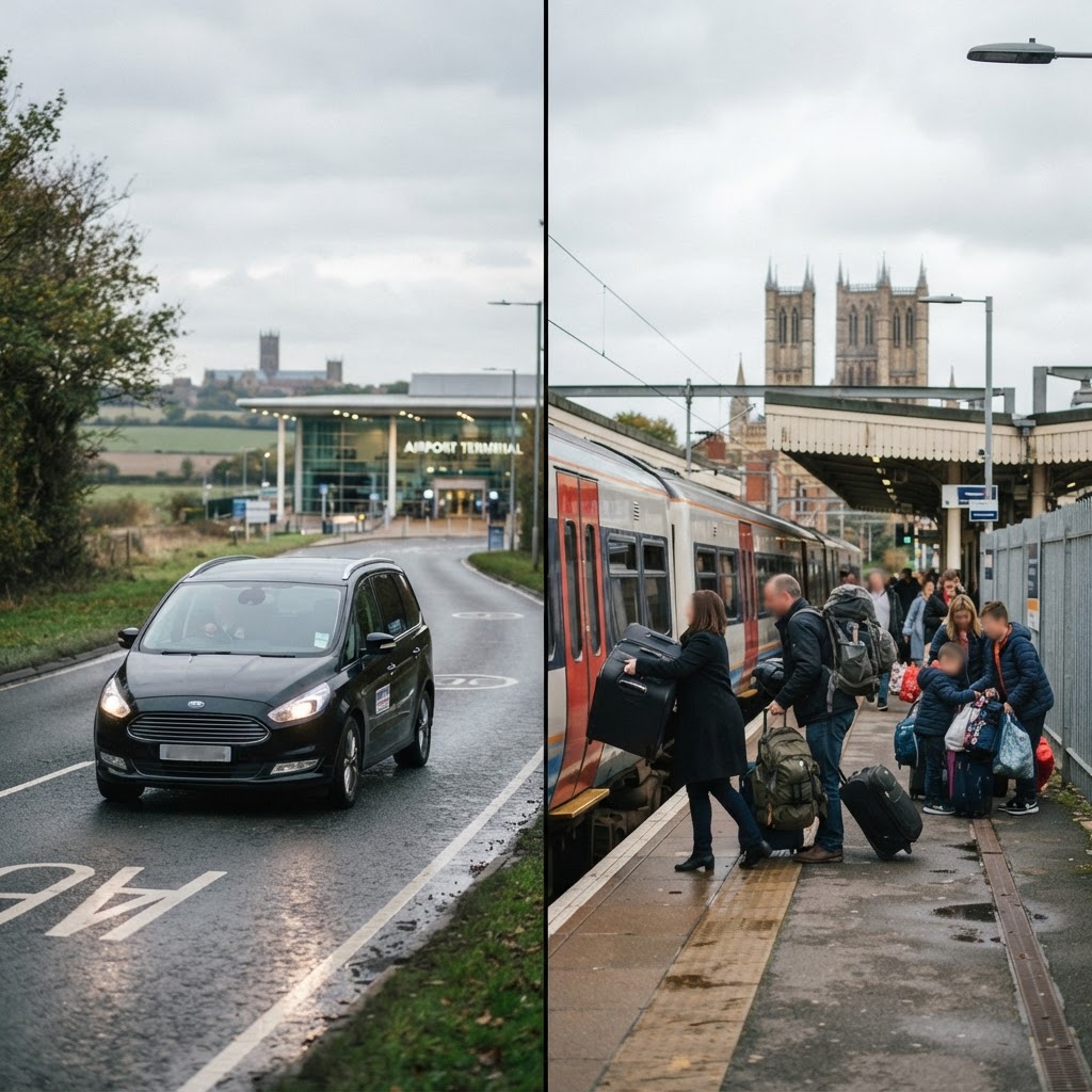 Airport Taxi vs Train from Lincoln: Which Is Actually Cheaper and Faster?